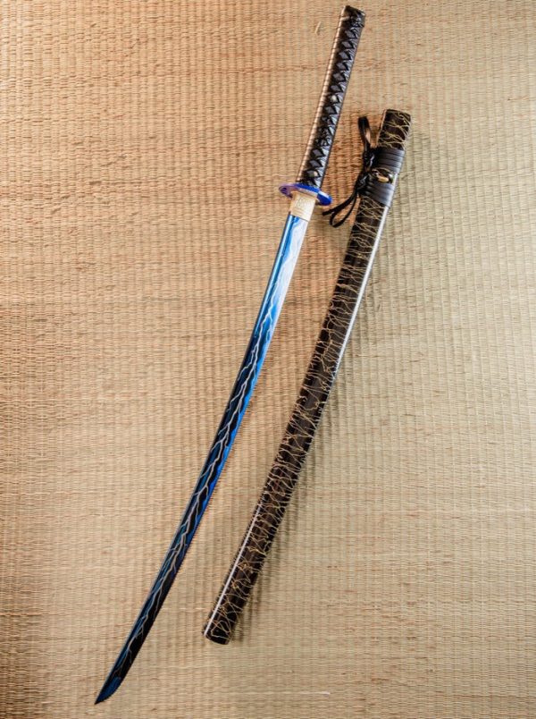 Blue Lightning Katana (1060 Carbon Steel) Supply