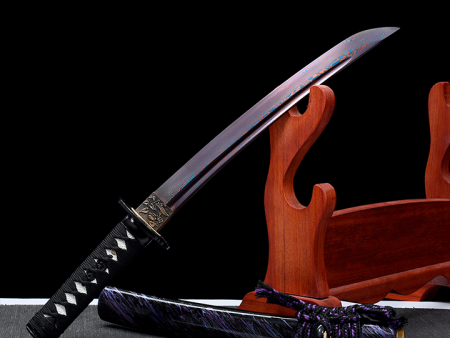 Damascus Edge Wakizashi Hot on Sale