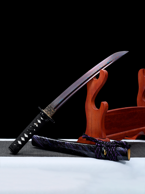 Damascus Edge Wakizashi Hot on Sale