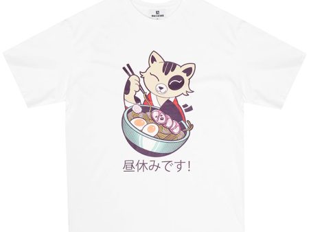 Noodle Cat T-Shirt Cheap