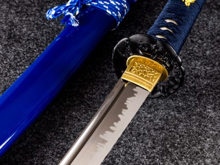 Angry Wave Katana (1060 Carbon Steel) Online now