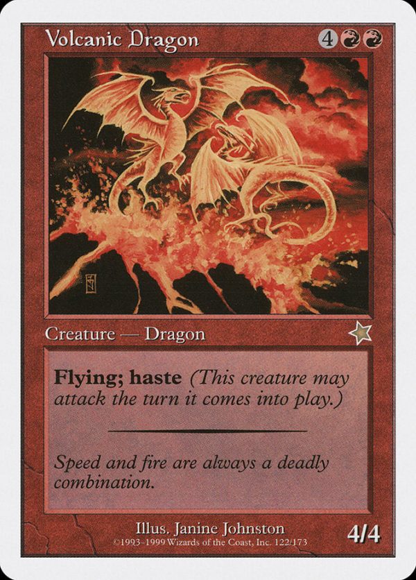 Volcanic Dragon [Starter 1999] For Sale