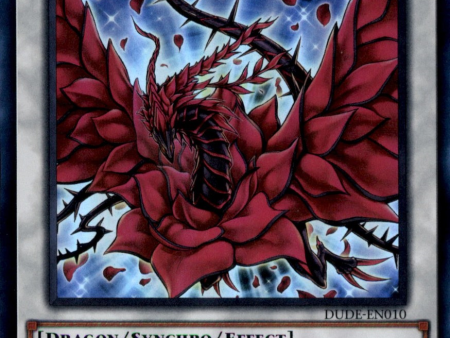 Black Rose Dragon [DUDE-EN010] Ultra Rare Supply