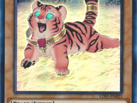 Amazoness Baby Tiger (Blue) [LDS1-EN023] Ultra Rare Sale