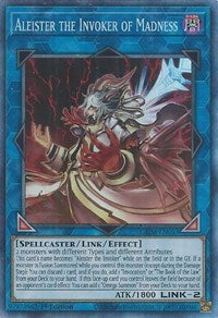 Aleister the Invoker of Madness (CR) [GEIM-EN053] Collector s Rare For Sale