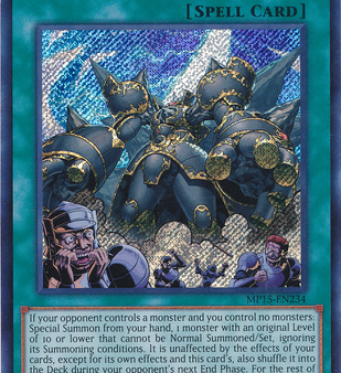 A Wild Monster Appears! [MP15-EN234] Secret Rare Fashion