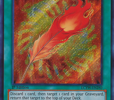 A Feather of the Phoenix [LCYW-EN280] Secret Rare Fashion