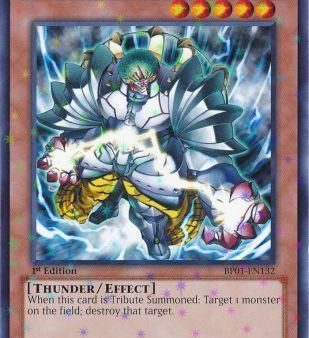 Zaborg the Thunder Monarch [BP01-EN132] Starfoil Rare For Sale