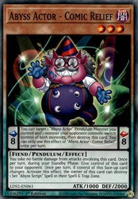 Abyss Actor - Comic Relief [LDS2-EN061] Common For Discount