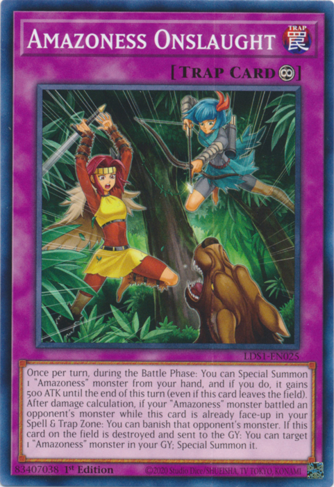 Amazoness Onslaught [LDS1-EN025] Common Supply