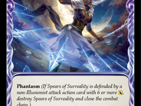 Spears of Surreality (Blue) [U-MON103-RF] Unlimited Rainbow Foil For Discount