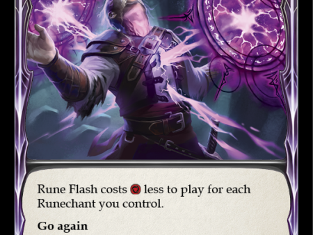 Rune Flash (Blue) [ARC102-C] 1st Edition Rainbow Foil Cheap