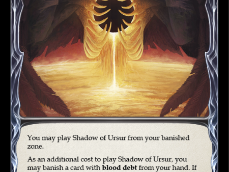 Shadow of Ursur [U-MON156-RF] Unlimited Rainbow Foil Fashion