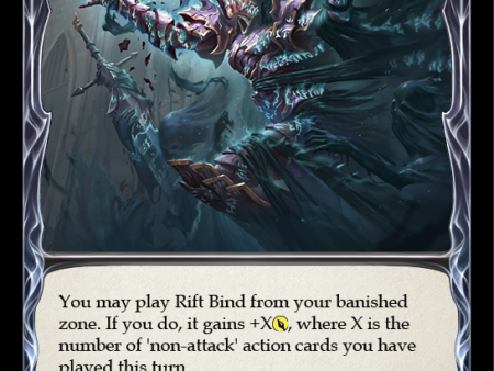 Rift Bind (Yellow) [U-MON175-RF] Unlimited Rainbow Foil Supply